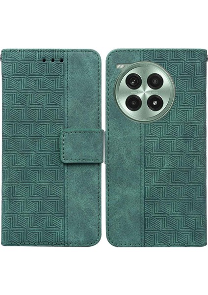 Oneplus Ace 3 Pro Flip Için Flip Case Folio Premium Pu Deri Cüzdan Kapak (Yurt Dışından)
