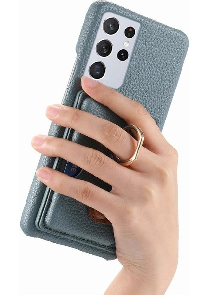 Samsung Galaxy S21 Ultra Kart Yuvaları Halka Standı Premium Dokulu (Yurt Dışından) fiyatları