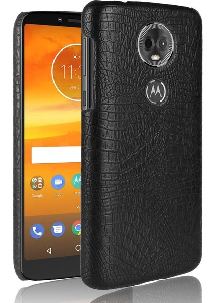 Motorola Moto E5 Artı Klasik Timsah Moda Için Şık Klasik Kılıf (Yurt Dışından)