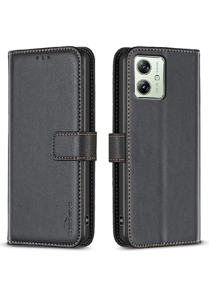 Motorola Moto G54 5g Çok Renkli Iş Deri Çanta Yuvası Için Flip Case (Yurt Dışından) indirimleri