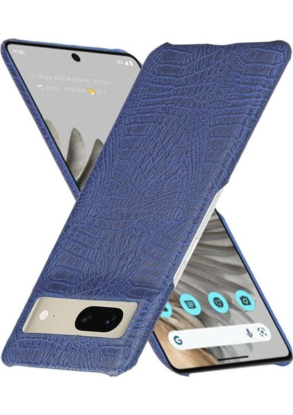 Google Piksel 7 Pro Klasik Timsah Moda Anti Için Şık Klasik Durumda (Yurt Dışından)