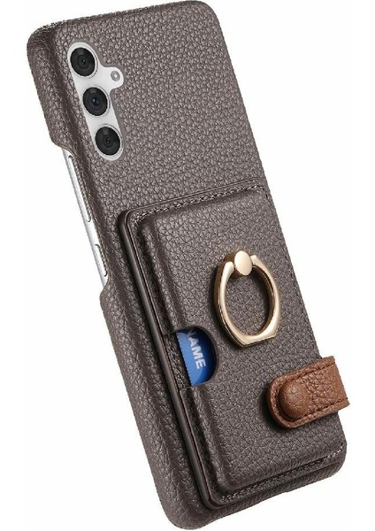 Samsung Galaxy A54 5g Premium Dokulu Deri Kart Yuvaları Halka (Yurt Dışından) modelleri