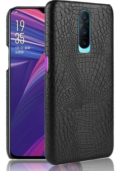 Oppo R17 Pro Koruyucu Kapak Için Şık Klasik Kılıf Klasik Timsah (Yurt Dışından)