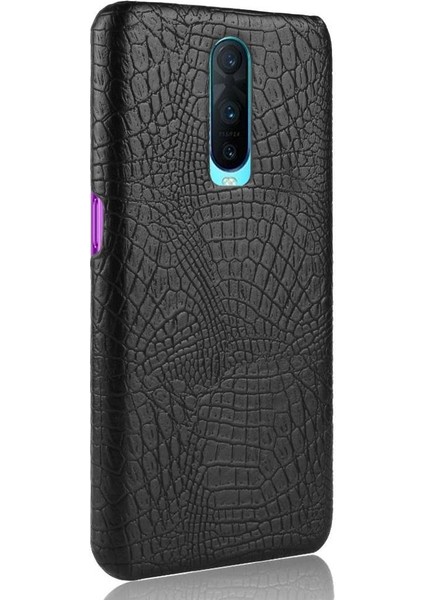 Oppo R17 Pro Koruyucu Kapak Için Şık Klasik Kılıf Klasik Timsah (Yurt Dışından) modelleri