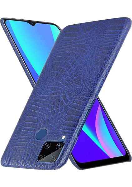 Realme C15 Anti Scratch Klasik Timsah Moda Için Şık Klasik Durumda (Yurt Dışından) fiyatları