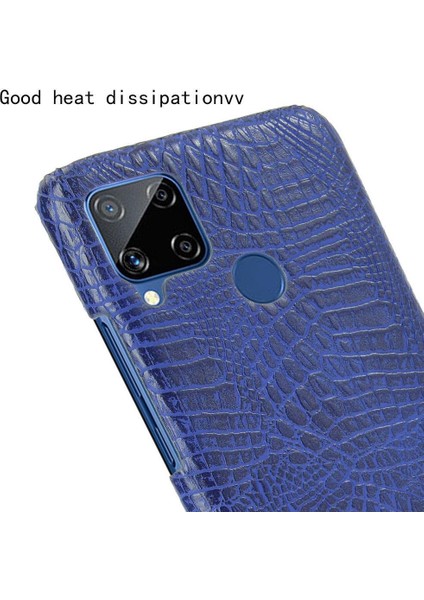 Realme C15 Anti Scratch Klasik Timsah Moda Için Şık Klasik Durumda (Yurt Dışından) indirimleri