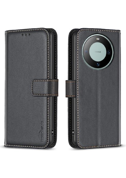 Huawei Mate 60 Çok Renkli Iş Deri Çanta Cüzdan Kartı Için Flip Case (Yurt Dışından) indirimleri