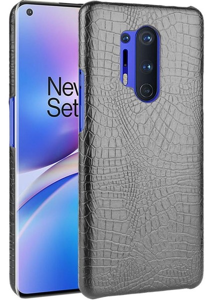 Oneplus 8 Pro Klasik Timsah Moda Kapak Için Şık Klasik Kılıf (Yurt Dışından)