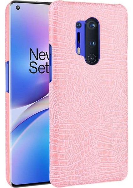 Oneplus 8 Pro Klasik Timsah Moda Kapak Için Şık Klasik Kılıf (Yurt Dışından)
