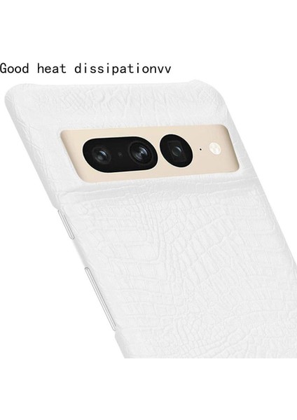 Google Piksel 7 Pro Klasik Timsah Moda Anti Için Şık Klasik Durumda (Yurt Dışından) modelleri