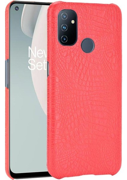 Oneplus Nord N100 Klasik Timsah Moda Kapak Için Şık Klasik Kılıf (Yurt Dışından)