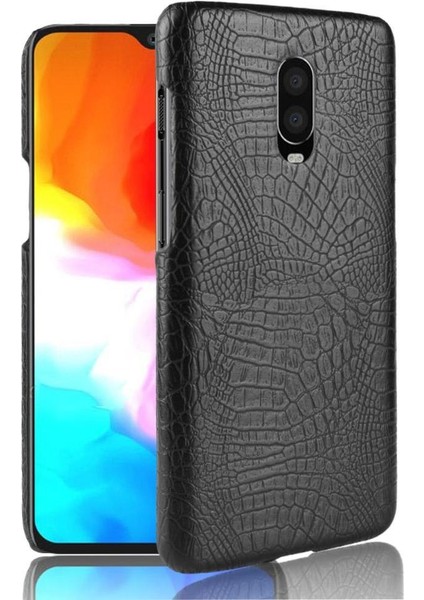 Oneplus 6t Klasik Timsah Moda Koruyucu Için Şık Klasik Kılıf (Yurt Dışından)