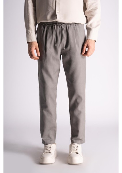 Slim Fit Jogger Bel Pantolon  Haki