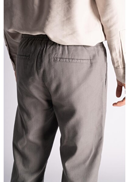 Slim Fit Jogger Bel Pantolon  Haki