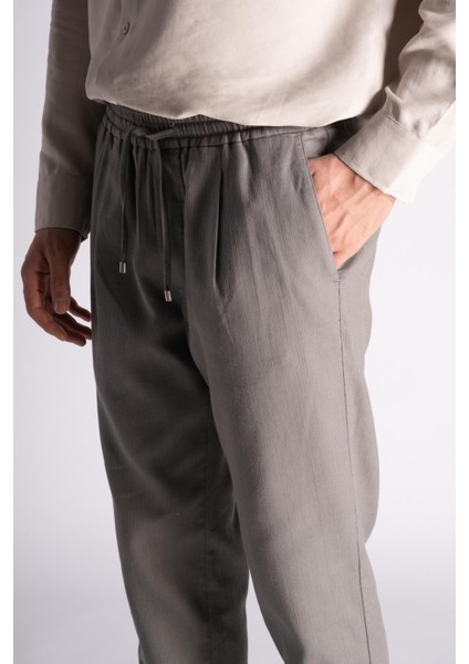 Slim Fit Jogger Bel Pantolon  Haki