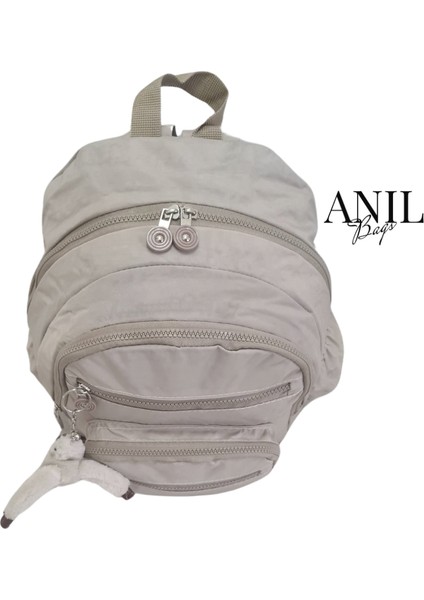 Anıl Bags Krinkıl Kumaş Suya Dayanıklı Klinkır Sırt Çantası/laptop Seyahat Okul Çanta