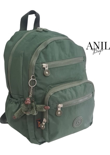 Anıl Bags Krinkıl Kumaş Suya Dayanıklı Klinkır Sırt Çantası/laptop Seyahat Okul Çanta