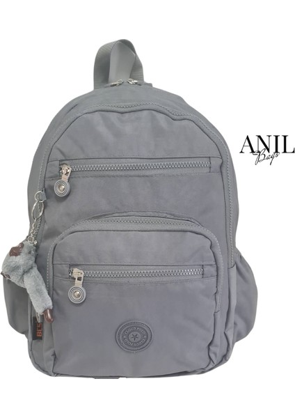 Anıl Bags Krinkıl Kumaş Suya Dayanıklı Klinkır Sırt Çantası/laptop Seyahat Okul Çanta