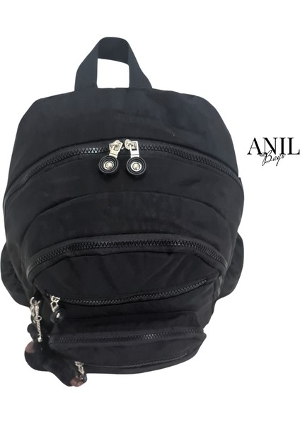 Anıl Bags Krinkıl Kumaş Suya Dayanıklı Klinkır Sırt Çantası/laptop Seyahat Okul Çanta