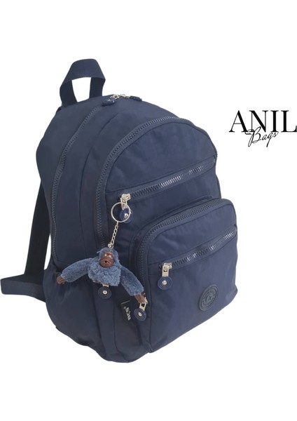 Anıl Bags Krinkıl Kumaş Suya Dayanıklı Klinkır Sırt Çantası/laptop Seyahat Okul Çanta