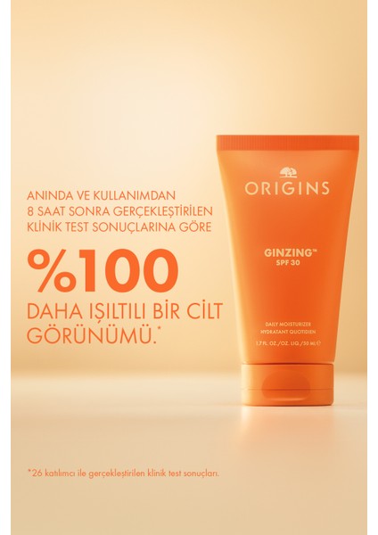 C Vitamini & Ginseng İçeren Ginzing Yaz Ikilisi: SPF30 Nemlendirici 50 ml & GÖZ Kremi 15 ml