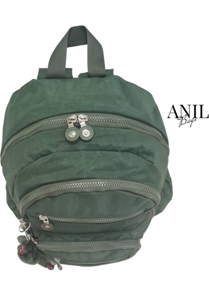 Anıl Bags Krinkıl Kumaş Suya Dayanıklı Klinkır Sırt Çantası/laptop Seyahat Okul Çanta