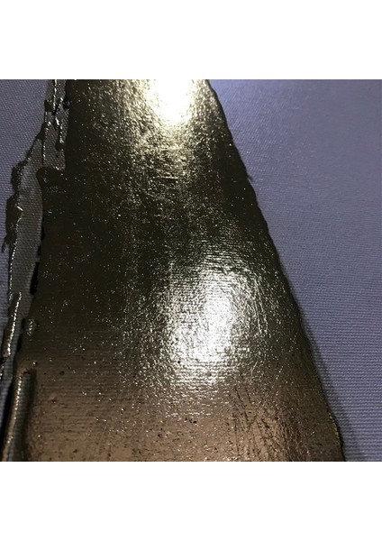 Varak Kaplamalı Modern Yelkenli Kanvas Tablo