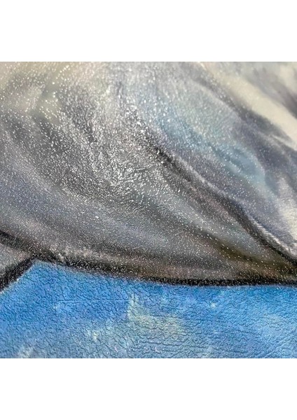 Parlak Jel Işlemeli Beyaz At Kanvas Tablo fiyatları