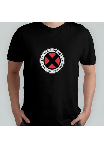 X-Men %100 Pamuklu Bisiklet Yaka T-Shirt Model - 2