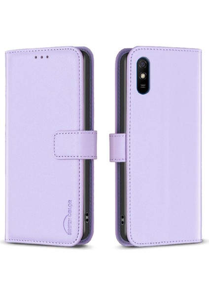 YH Market Xiaomi Redmi 9A Çok Renkli Iş Çoklu Kart Yuvası Deri Için Flip Case (Yurt Dışından)