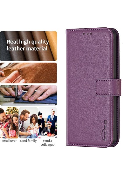 Oneplus 12 5g Için Flip Case Cüzdan Iş Çoklu Kart Yuvası Deri Kılıf (Yurt Dışından)