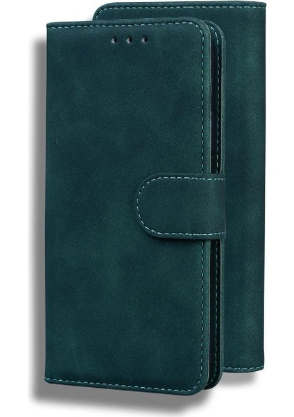 Samsung Galaxy M35 Manyetik Kart Yuvası Premium Pu Deri Için Flip Case (Yurt Dışından)