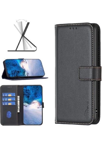 Xiaomi Redmi Not 10 Için Flip Case Pro Max Deri Kılıf Cüzdan Çoklu Kart (Yurt Dışından)
