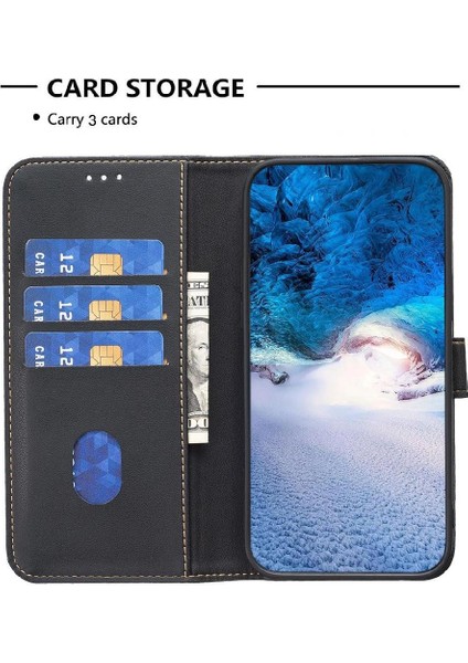 Xiaomi Redmi Not 10 Için Flip Case Pro Max Deri Kılıf Cüzdan Çoklu Kart (Yurt Dışından)