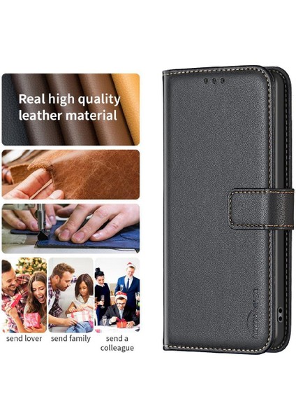 Xiaomi Redmi Not 10 Için Flip Case Pro Max Deri Kılıf Cüzdan Çoklu Kart (Yurt Dışından)