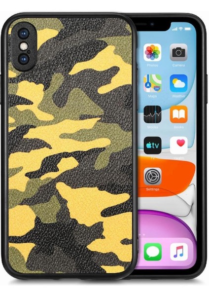 IPhone Xs Max Camo Tasarım Hafif Anti Damla Kablosuz Özgürlük (Yurt Dışından)