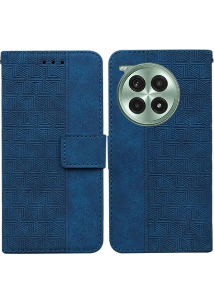 Oneplus Ace 3 Pro Flip Için Flip Case Folio Premium Pu Deri Cüzdan Kapak (Yurt Dışından)