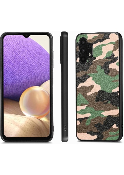 Sansung Galaxy A32 5g Kablosuz Şarj Özgürlüğü Anti Damla Camo Için Kılıf (Yurt Dışından)