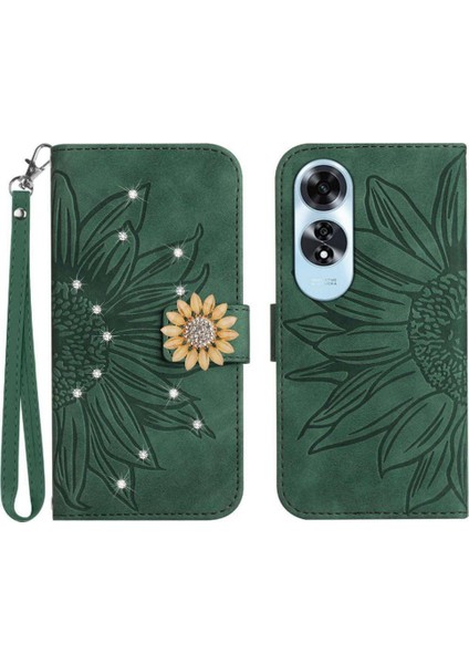 Oppo A60 4g Kart Tutucu Için Kılıf Darbeye Dayanıklı Tpu Kabuk Flip Cüzdan Kredi (Yurt Dışından)