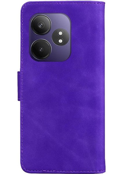 Realme Gt Neo6 Cüzdan Kart Yuvaları Için Flip Case Renk Baskılı Kelebek (Yurt Dışından) modelleri