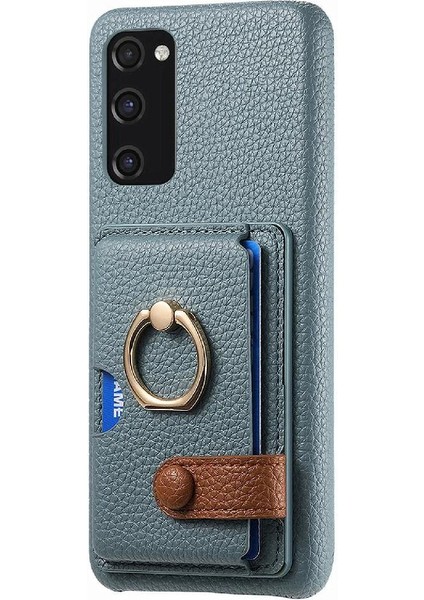 Samsung Galaxy S20 Fe Halka Standı Kart Yuvaları Premium Dokulu (Yurt Dışından) fiyatları
