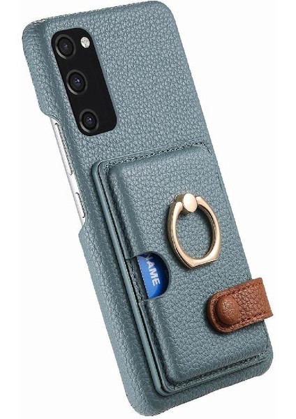 Samsung Galaxy S20 Fe Halka Standı Kart Yuvaları Premium Dokulu (Yurt Dışından) indirimleri