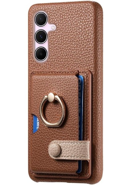 Samsung Galaxy Case 5g Halka Standı Premium Dokulu Deri Kart (Yurt Dışından) indirimleri