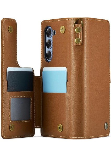 Samsung Galaxy Z Caseme 6 5g Kart Tutucu Ince Kılıf Pu (Yurt Dışından)