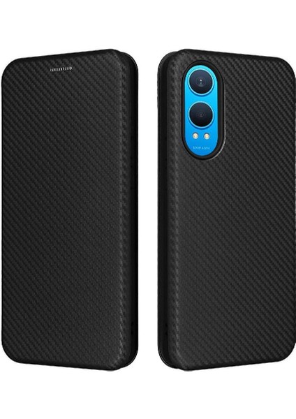 Oneplus Nord Ce4 Lite Kart Ekleme Manyetik Karbon Fiber Için Flip Case (Yurt Dışından)