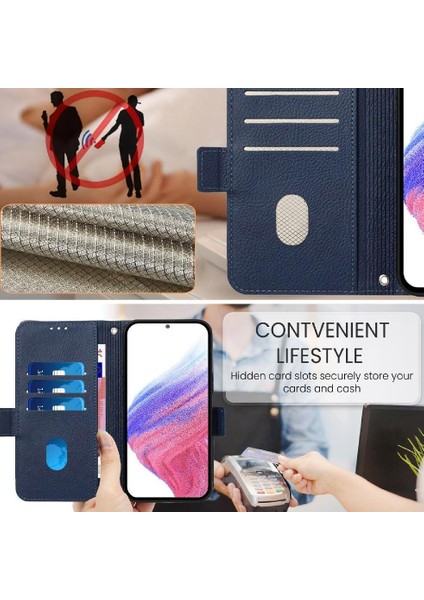 Oneplus 10 Için Kılıf Pro 5g Manyetik Cüzdan Pu Deri Kredi Kartı Yuvası ile (Yurt Dışından)