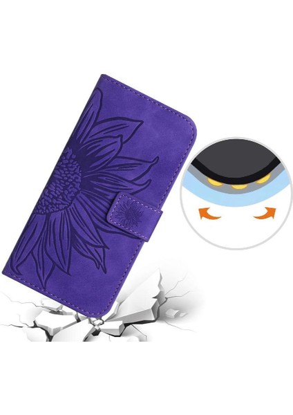 Onur Için Kılıf 200 Lite Kısa Kayış Flip Cüzdan Telefon Kılıfı Kabartmalı Lüks (Yurt Dışından) fırsatları