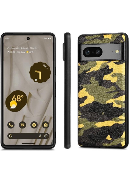 Google Pixel 7A Kablosuz Şarj Özgürlüğü Için Kılıf Anti Damla Camo Tasarım (Yurt Dışından)