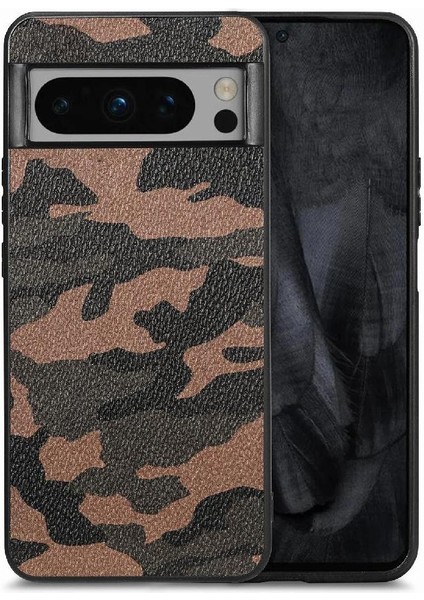 Google Piksel 8 Pro Camo Tasarım Hafif Kablosuz Şarj Için Kılıf (Yurt Dışından)