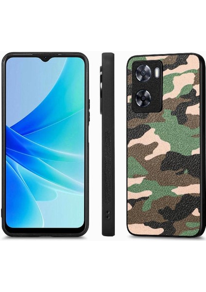 YH Market Oppo A57 4g Hafif Anti Damla Camo Tasarım Kablosuz Şarj Için Kılıf (Yurt Dışından)